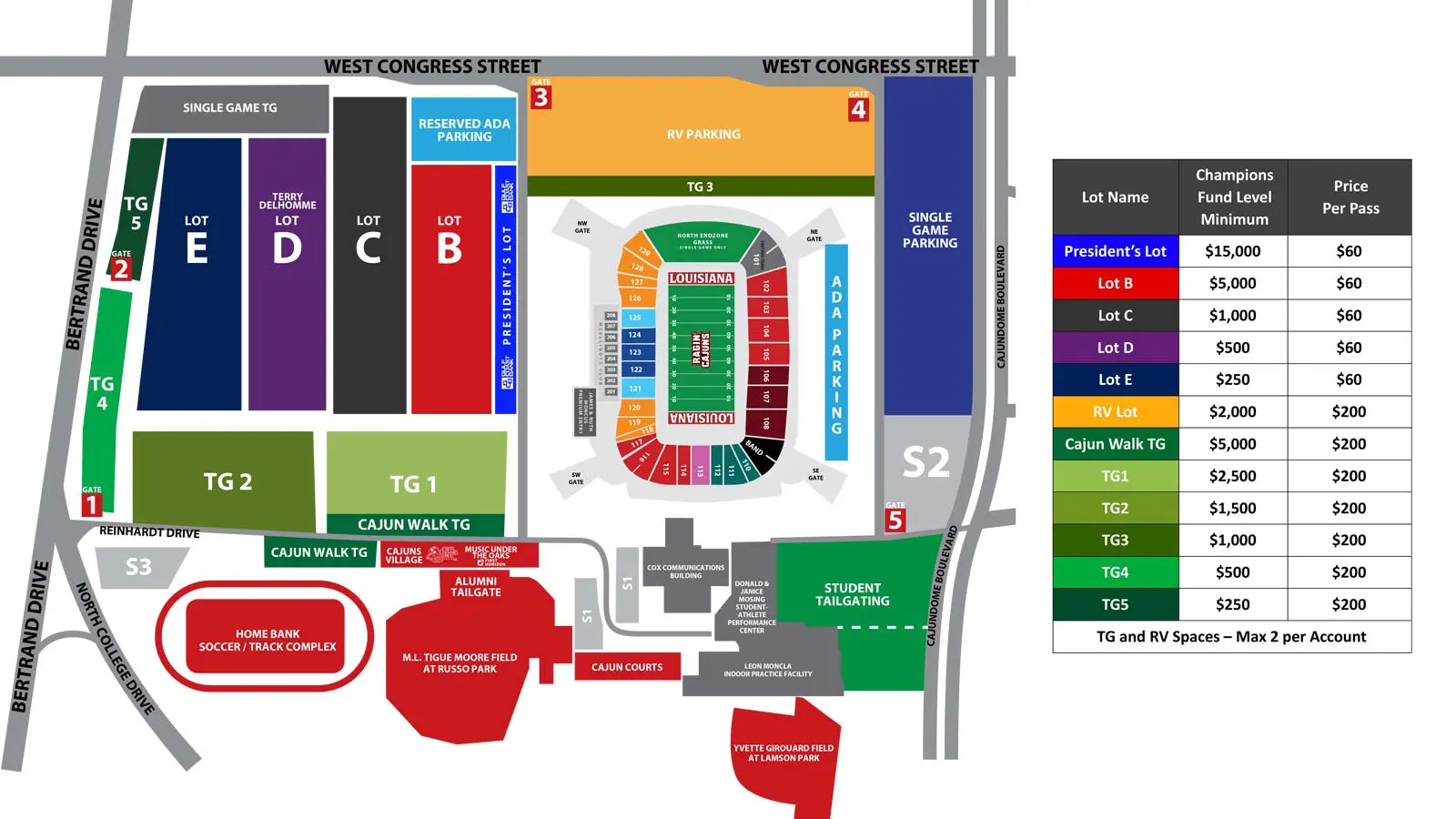 parking map